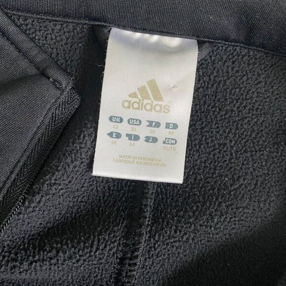 Adidas Women's Classic Black/White Versatile SST Sports Track Jacket, Size XL - Picture 6 of 7